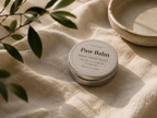 Covetail paw balm product photography for dry dog paws